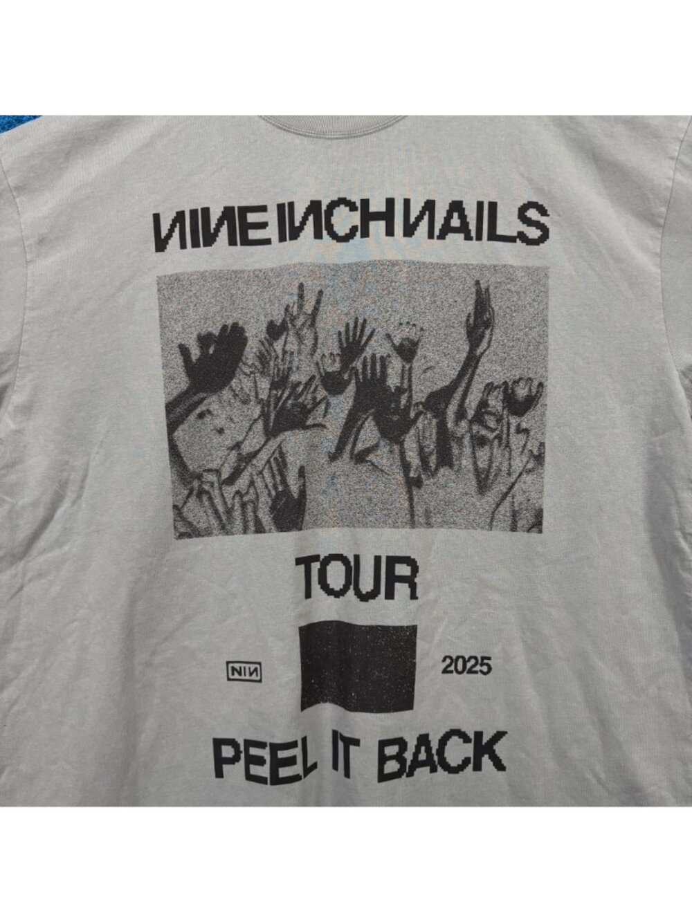 Nine Inch Nails Peel It Back Tour Rock T-Shirt Size XXL - Picture 2 of 4